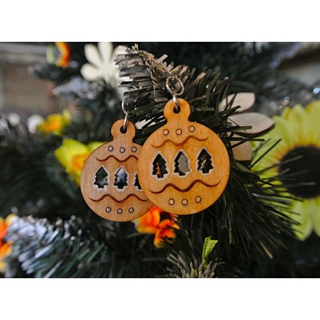 Orecchini Pallina di Natale 2