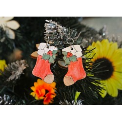Orecchini Calza di Natale