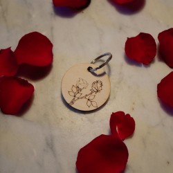 Portachiavi con rose
